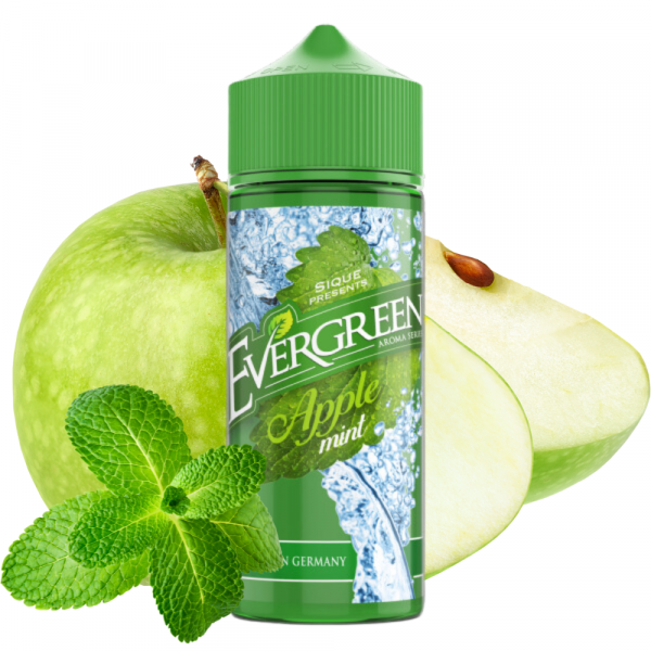 Evergreen - Apple Mint -15 ml Aroma (Longfill)